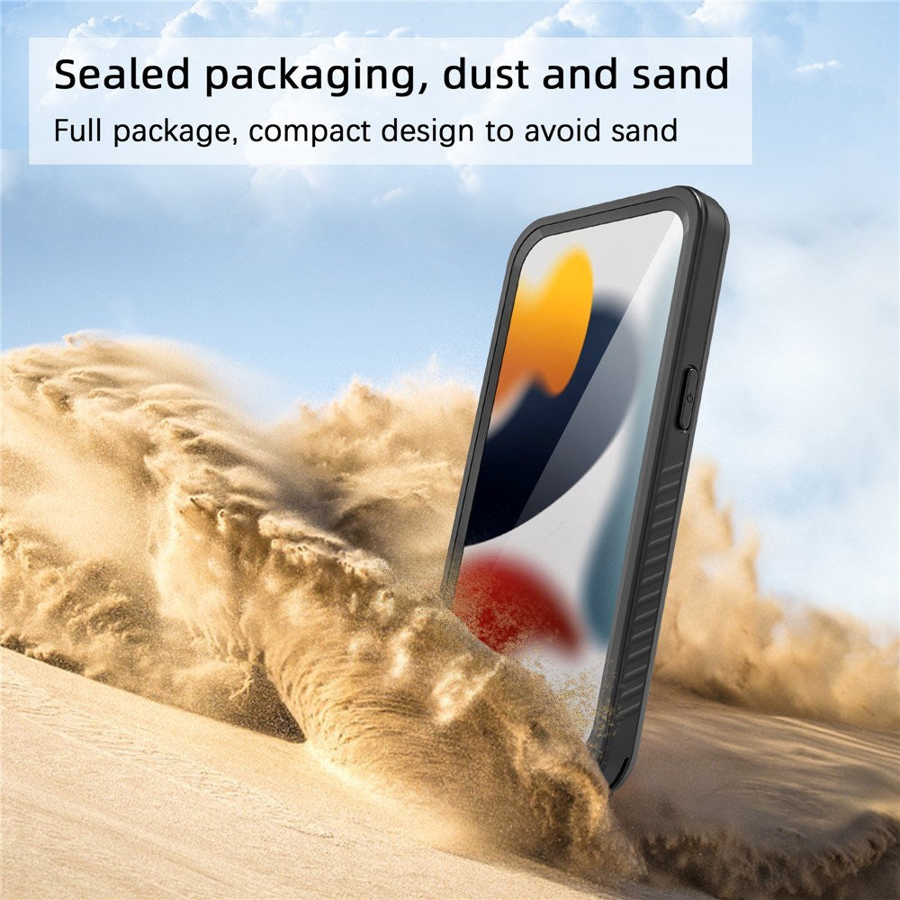 iPhone 15 Redpepper IP68 Vattentätt Fodral - Svart / Genomskinlig