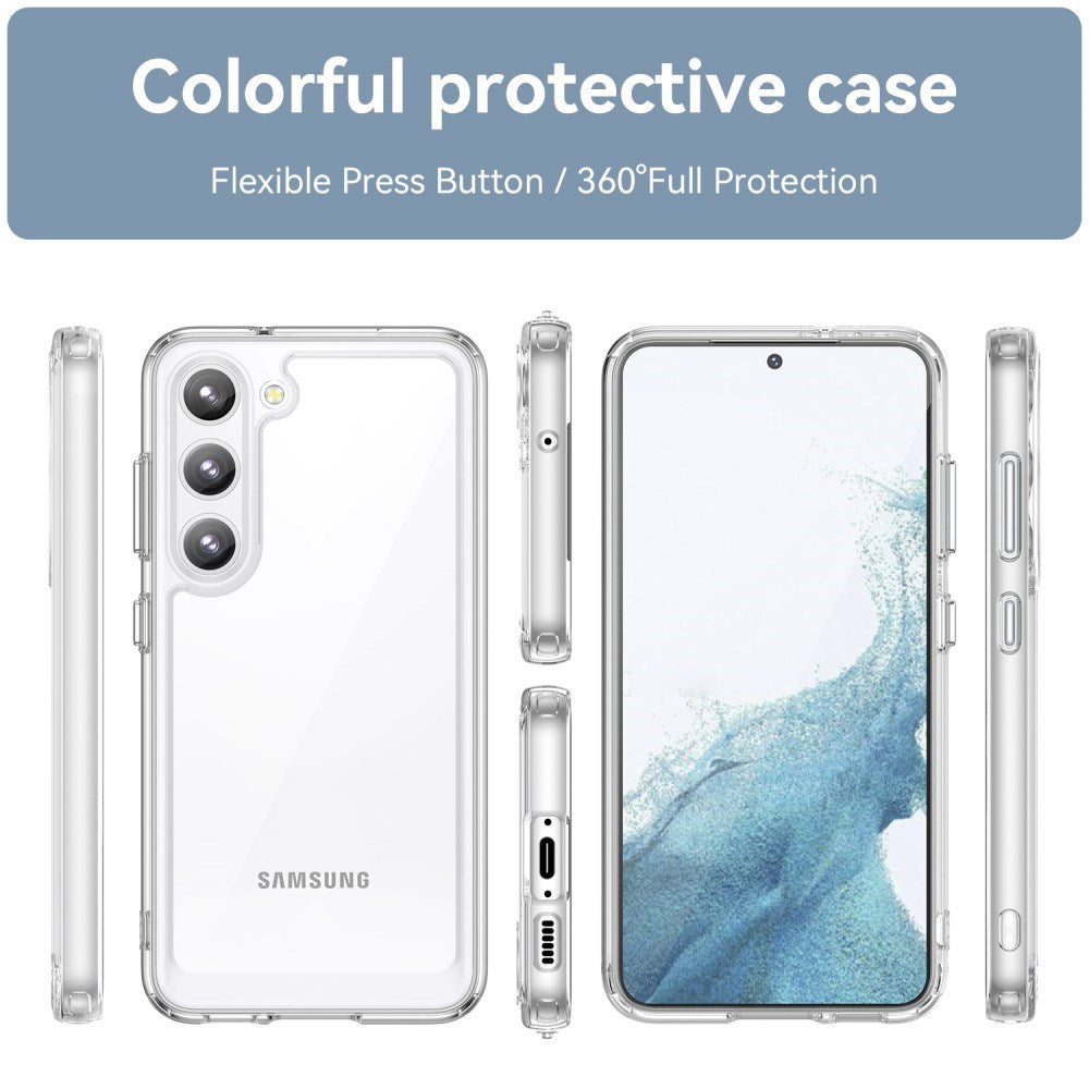 EIDERWOOD Samsung Galaxy S23+ (Plus) Hybrid Plast Skal - Genomskinlig