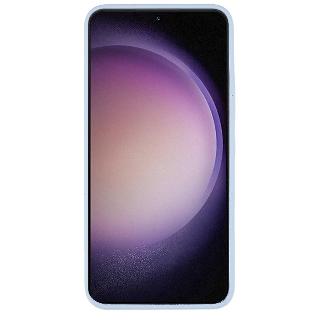 EIDERWOOD Samsung Galaxy S23+ (Plus) Fodrat Silikon Skal - Ljusblå