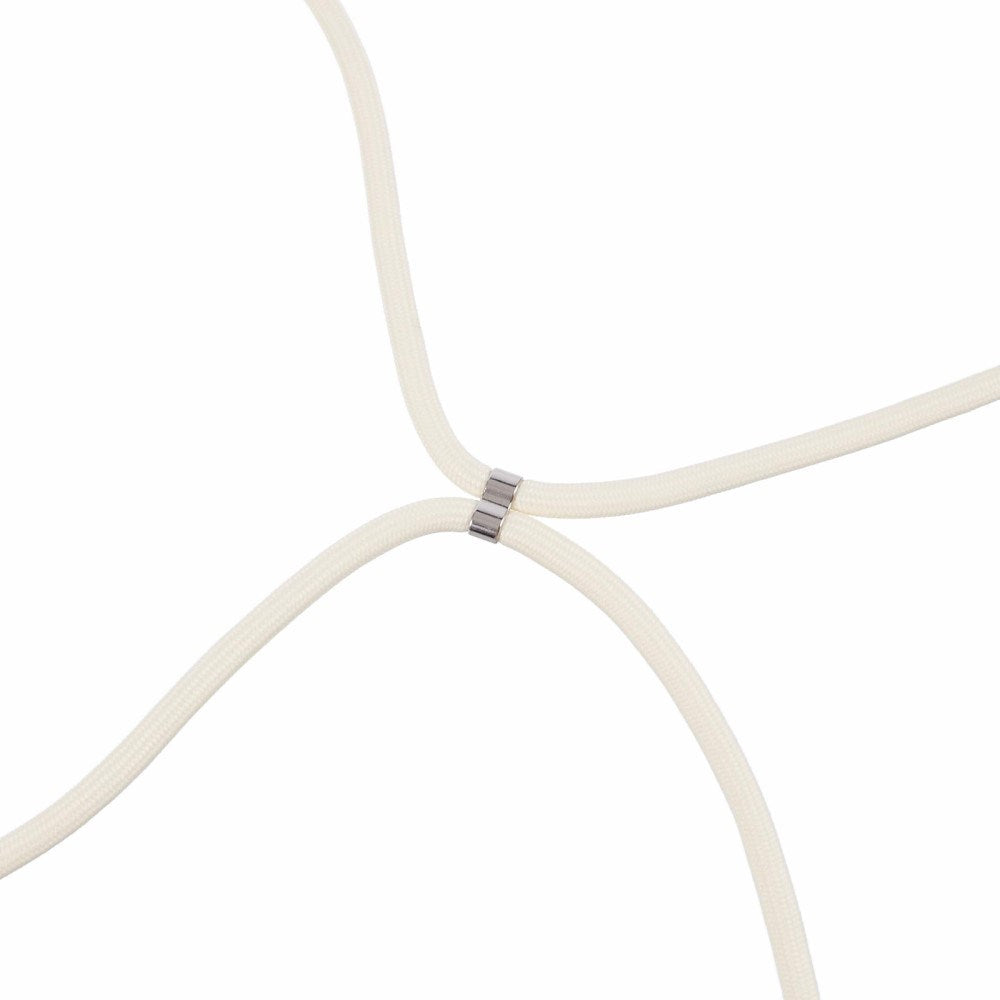 EIDERWOOD OnePlus Nord 3 (5G) Flexibelt Plast Skal med Justerbar Rem - Vit