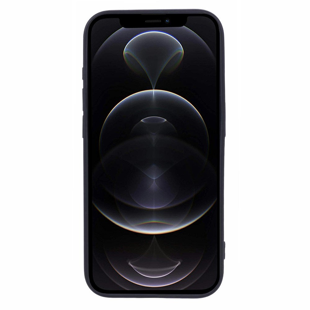 EIDERWOOD iPhone 12 Pro Max Flexibelt Plast Skal - Svart