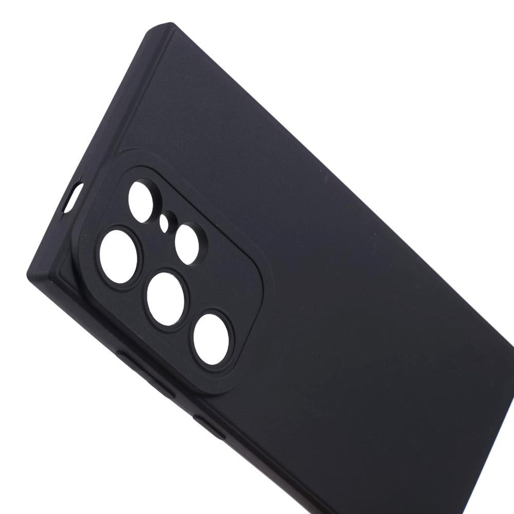 Samsung Galaxy S24 Ultra Matt Flexibel Plast Skal - Svart
