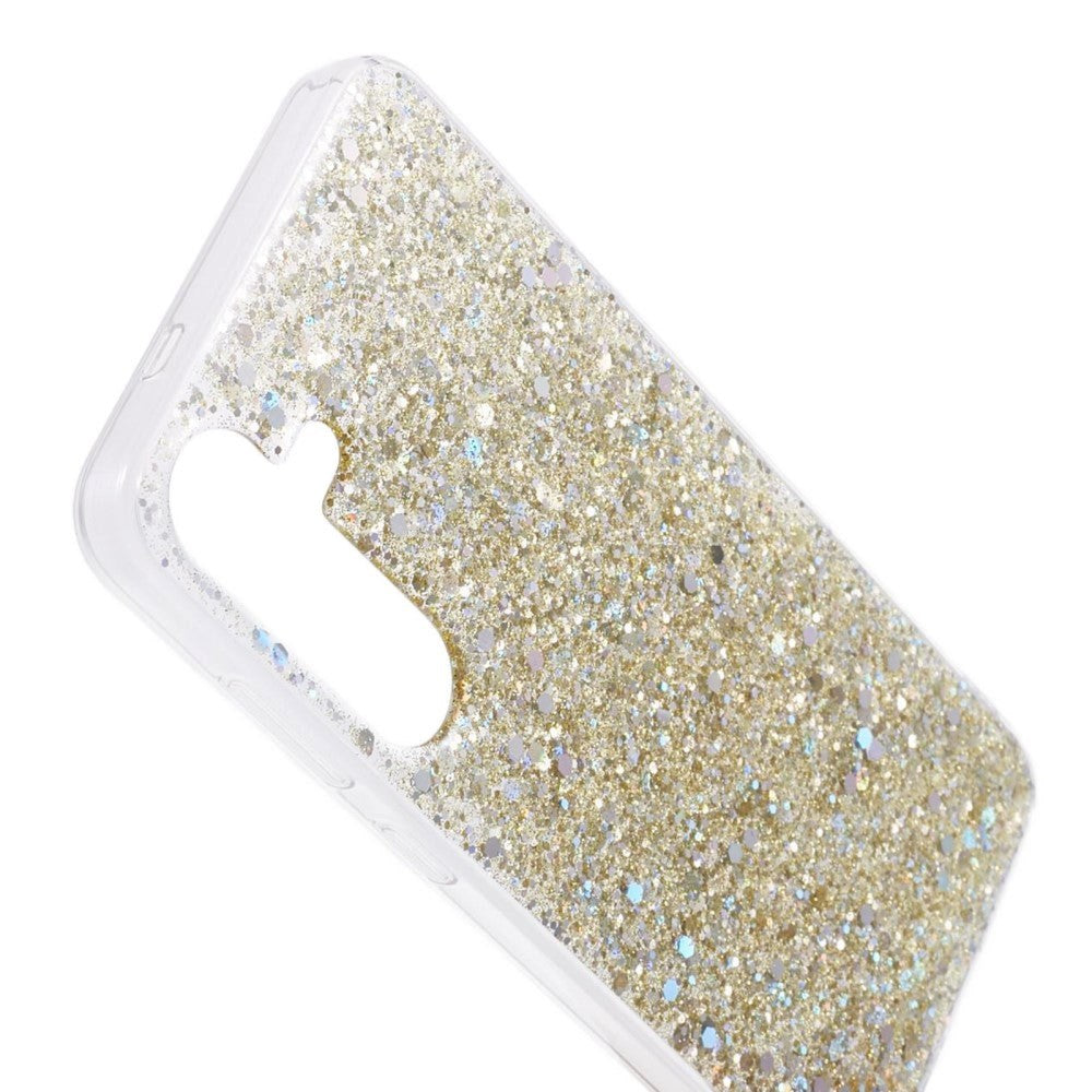 Samsung Galaxy S24 Skal - Guld Glitter