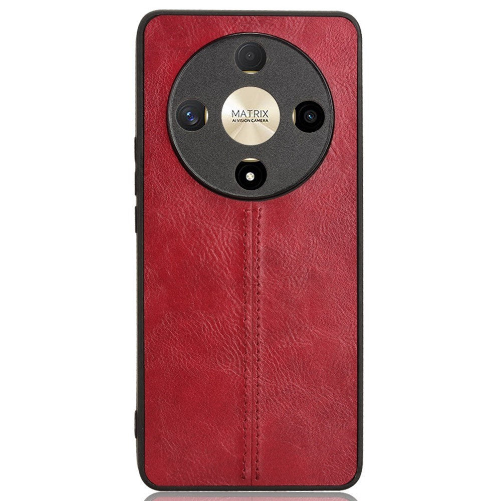 EIDERWOOD Honor Magic6 Lite (5G) Konstläder Baksida Skal - Röd