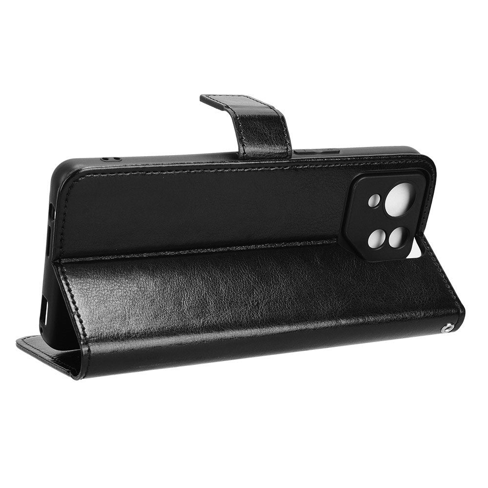 EIDERWOOD Asus ROG Phone 8 / 8 Pro Läder Plånbokfordral m. Stativ - Svart