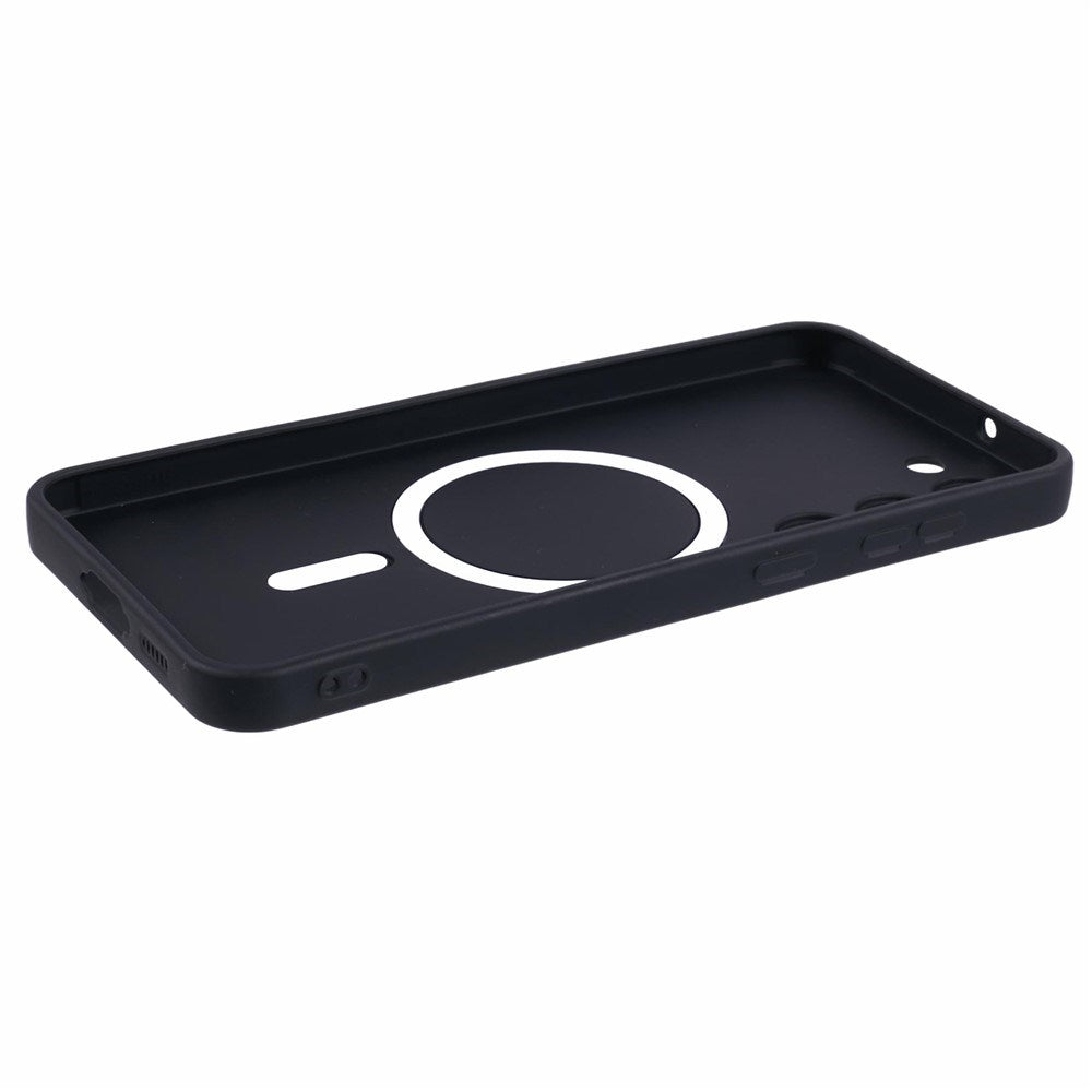 Samsung Galaxy S22+ (Plus) Flexibelt Plast Mobilskal - MagSafe Kompatibel - Svart