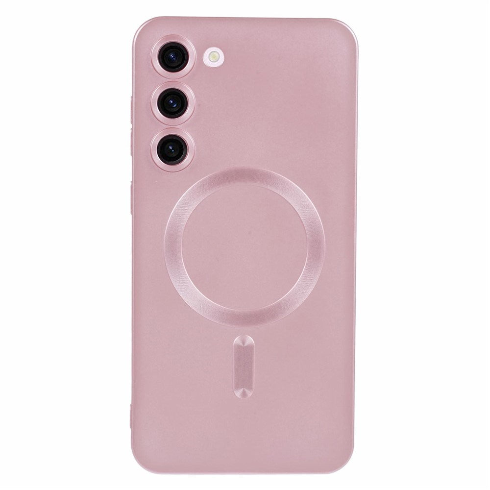 Samsung Galaxy S22+ (Plus) Flexibelt Plast Mobilskal - MagSafe Kompatibel - Rosa