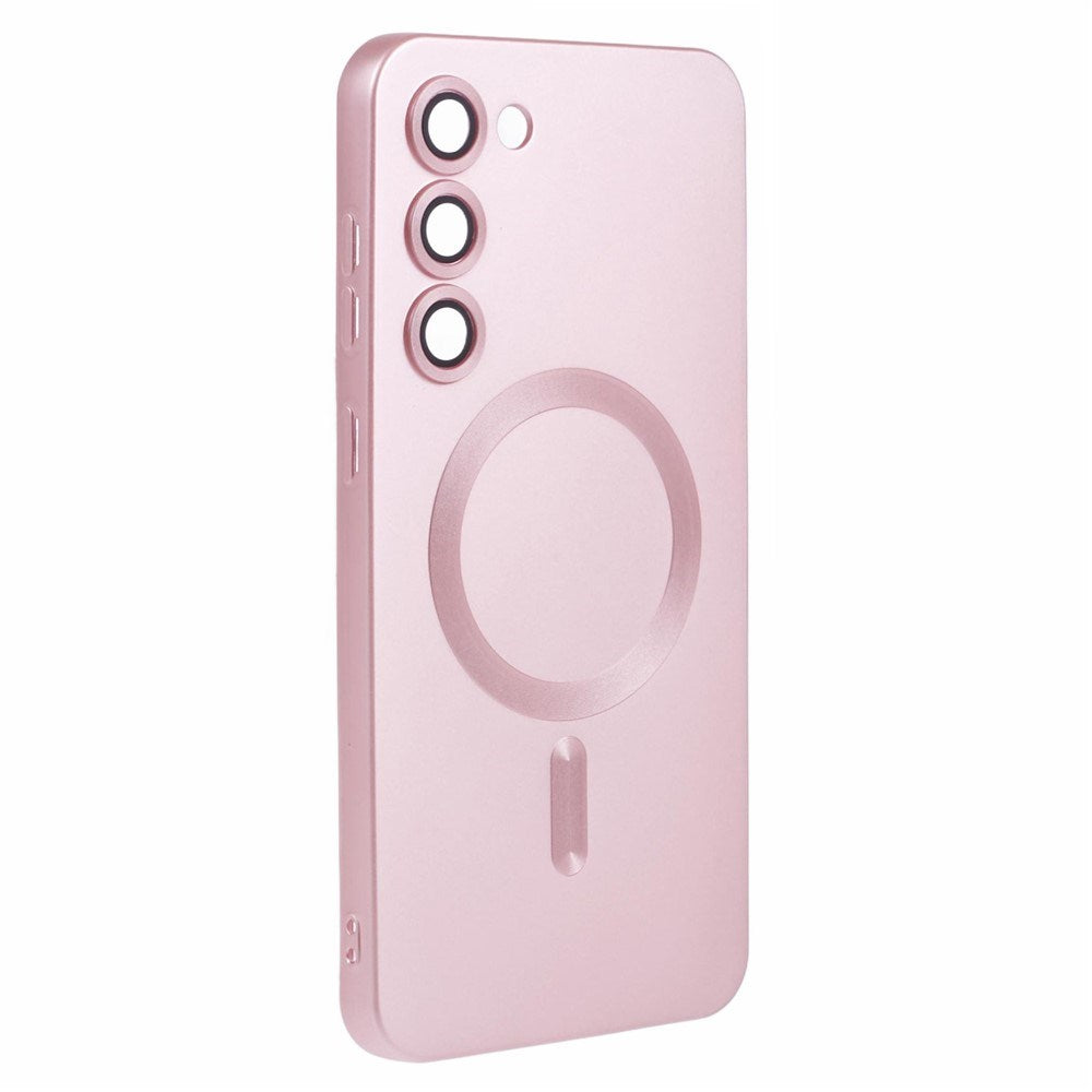 Samsung Galaxy S22+ (Plus) Flexibelt Plast Mobilskal - MagSafe Kompatibel - Rosa