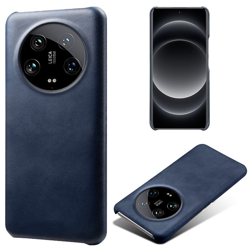 EIDERWOOD Xiaomi 14 Ultra Konstläder Skal - Blå