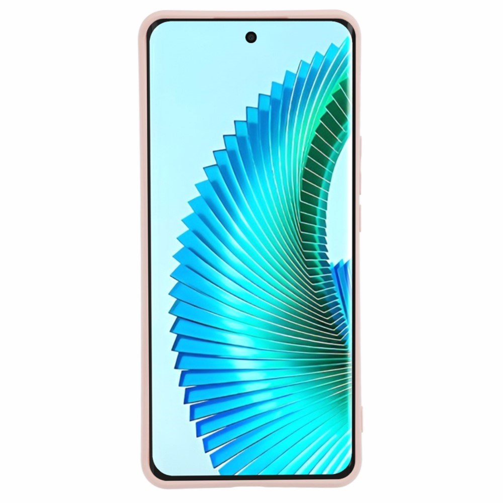 EIDERWOOD Honor Magic6 Lite 5G Fodral – Flexibelt Plast-fodral med Fiberfoder och Precisa Kamerautskärningar - Pink