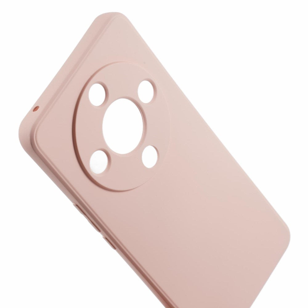 EIDERWOOD Honor Magic6 Lite 5G Fodral – Flexibelt Plast-fodral med Fiberfoder och Precisa Kamerautskärningar - Pink