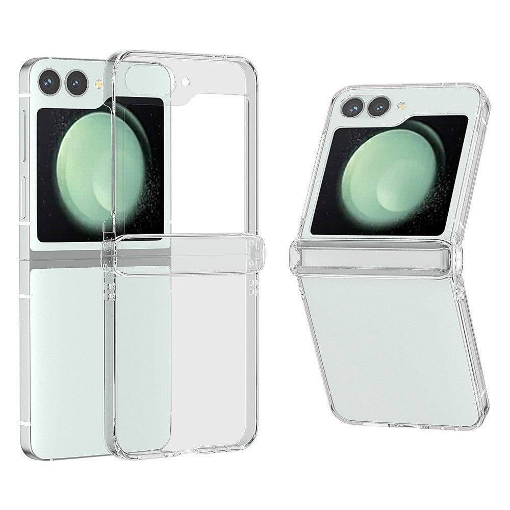 EIDERWOOD Samsung Galaxy Z Flip7 FE / Flip6 Hårt Plast Skal - Genomskinlig