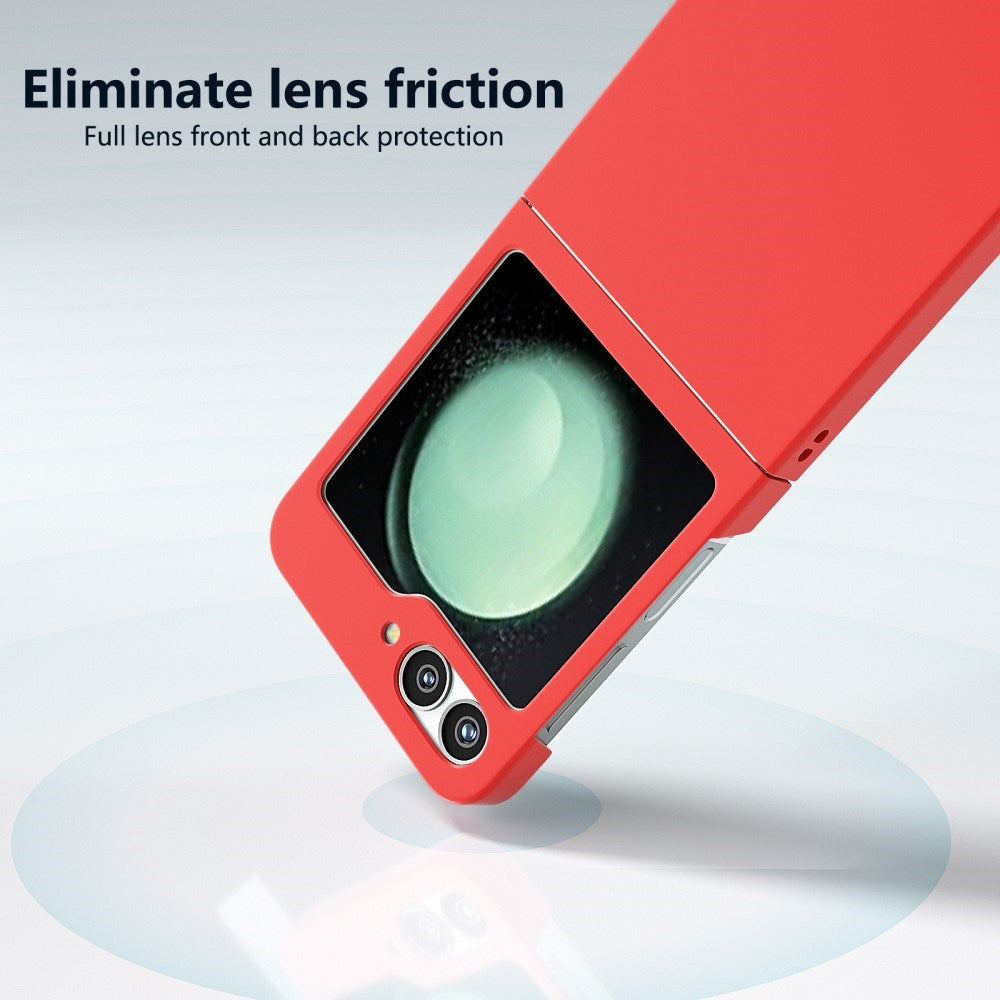 EIDERWOOD Samsung Galaxy Z Flip7 FE / Flip6 Hård Plast Skal - Röd