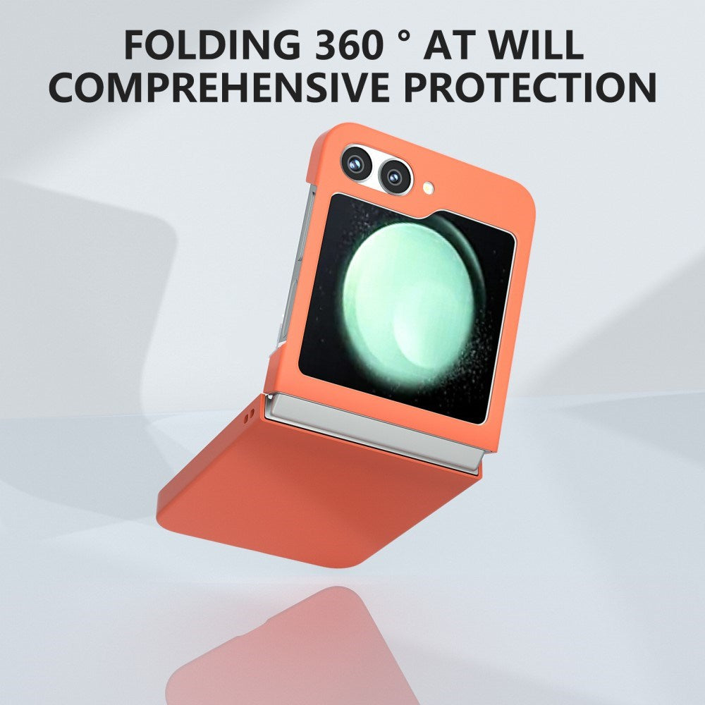 EIDERWOOD Samsung Galaxy Z Flip7 FE / Flip6 Hård Plast Skal - Orange