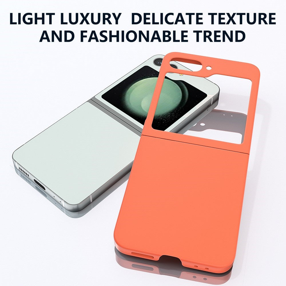 EIDERWOOD Samsung Galaxy Z Flip7 FE / Flip6 Hård Plast Skal - Orange