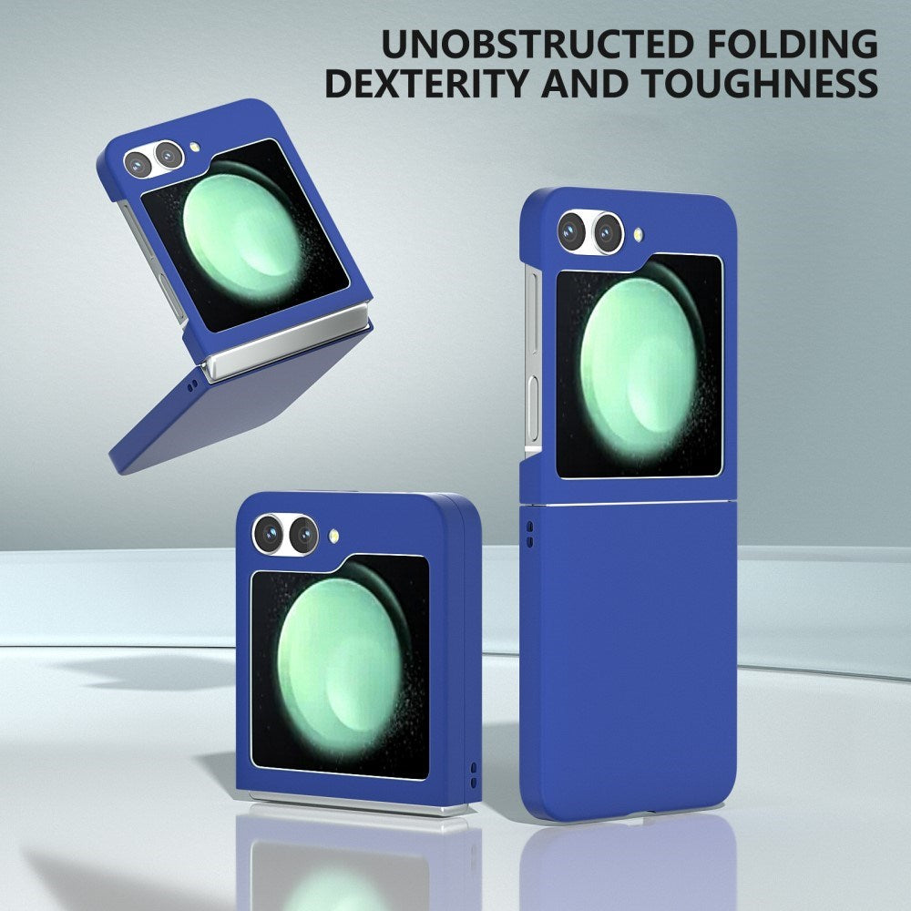 EIDERWOOD Samsung Galaxy Z Flip7 FE / Flip6 Hård Plast Skal - Blå