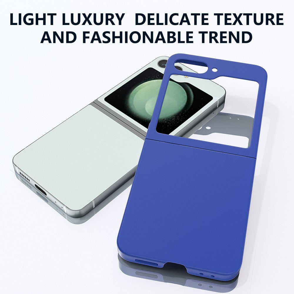 EIDERWOOD Samsung Galaxy Z Flip7 FE / Flip6 Hård Plast Skal - Blå