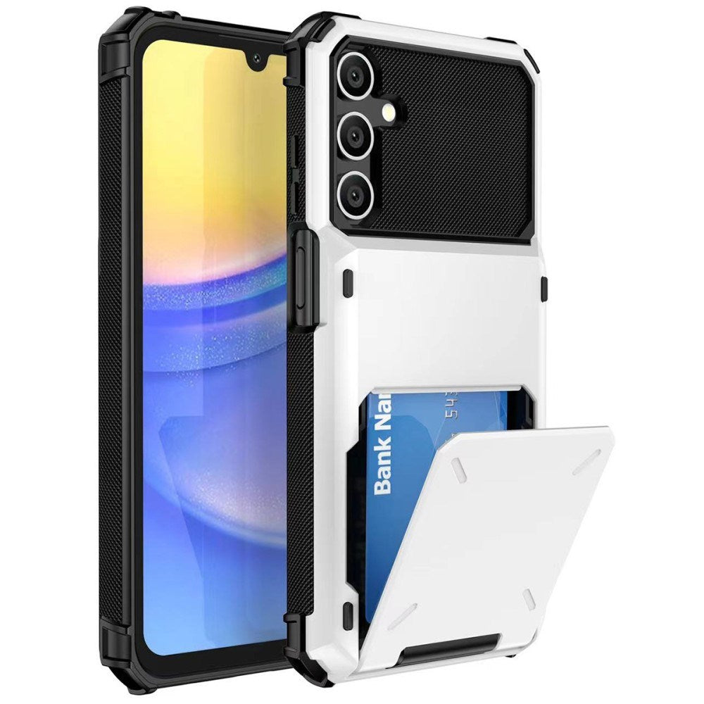 EIDERWOOD Samsung Galaxy S23 FE Hantverkare Skal med Korthållare - Vit