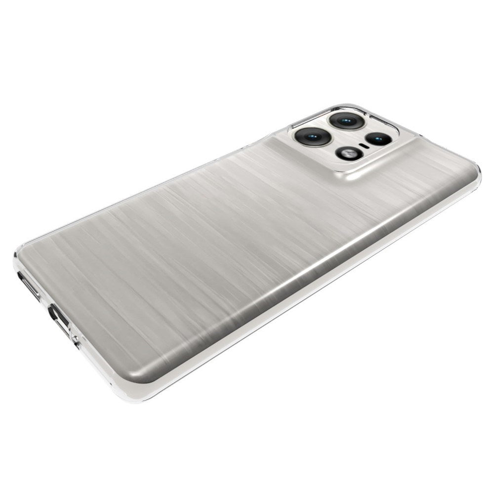 EIDERWOOD Motorola Edge 50 Pro Flexibel Plast Skal - Genomskinlig