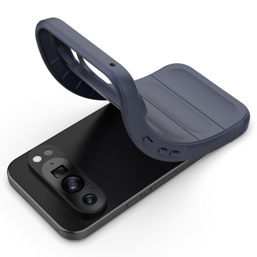 EIDERWOOD Google Pixel 9 Pro Flexibel Plast Skal - Mörkblå