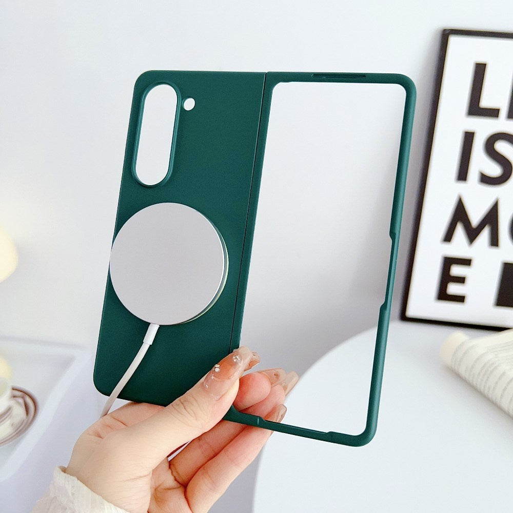 EIDERWOOD Samsung Galaxy Z Fold6 Hård Plast Skal - MagSafe-Kompatibel - Mörkgrön