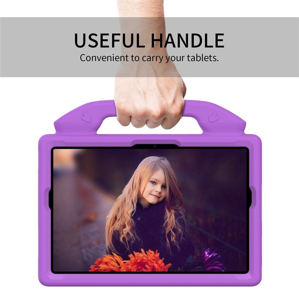 Samsung Galaxy Tab A11+ (Plus) / A9+ (Plus) EIDERWOOD Barn Skal - Thumb Stativfunktion - Lila