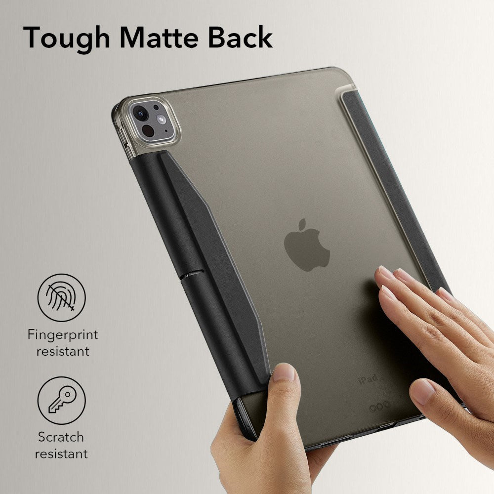 iPad Pro 11" (2025 / 2024) ESR Tri-Fold Fodral med Apple Pencil Holder - Svart