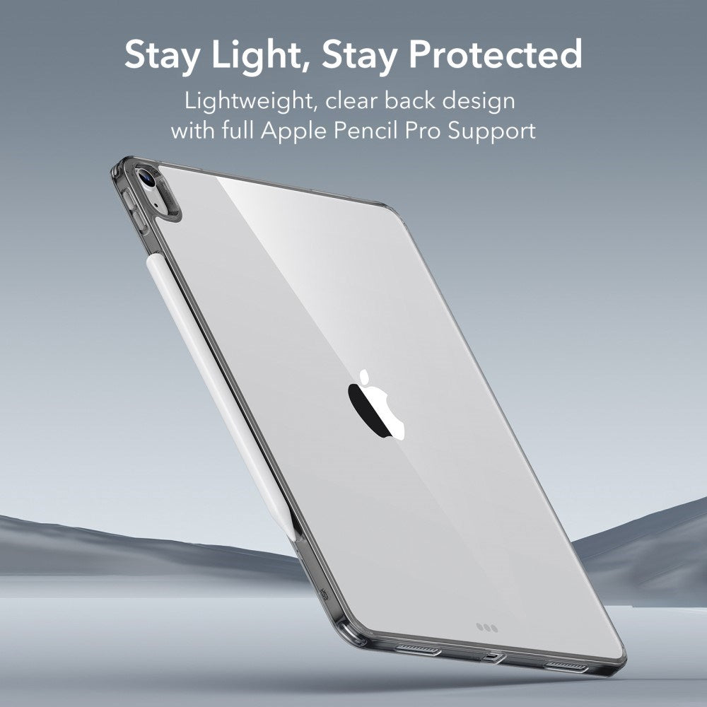 iPad Air 13" (2025 / 2024) ESR Hybrid Skal - Genomskinlig