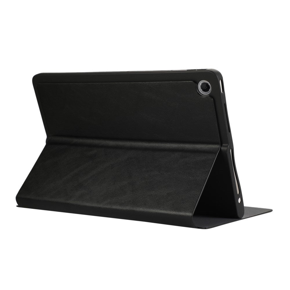 EIDERWOOD Lenovo Tab Plus 11.5" Konstläder Fodral med Ställfunktion - Svart