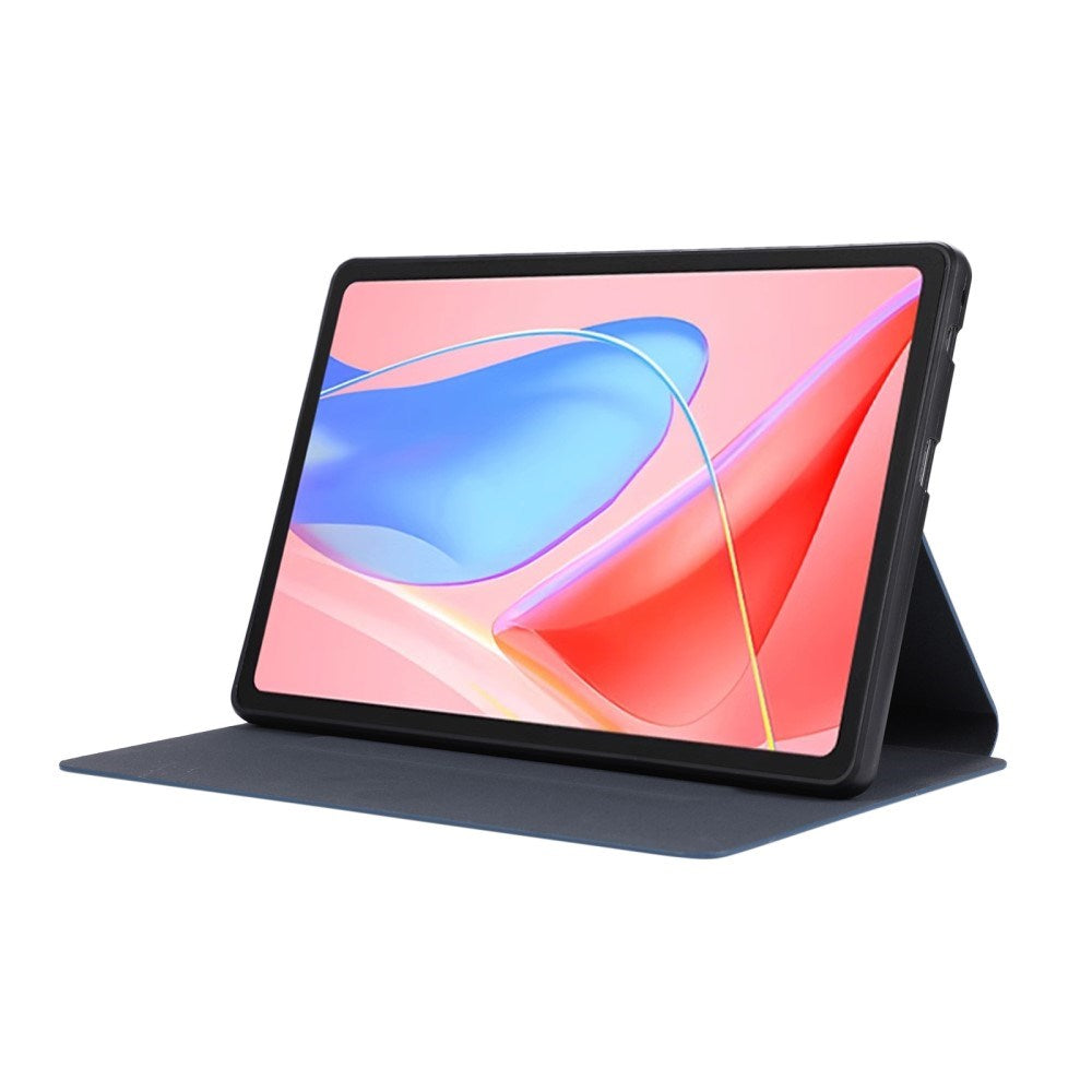 EIDERWOOD Lenovo Tab 10.1" Konstläder Fodral med Stativfunktion - Mörkblå