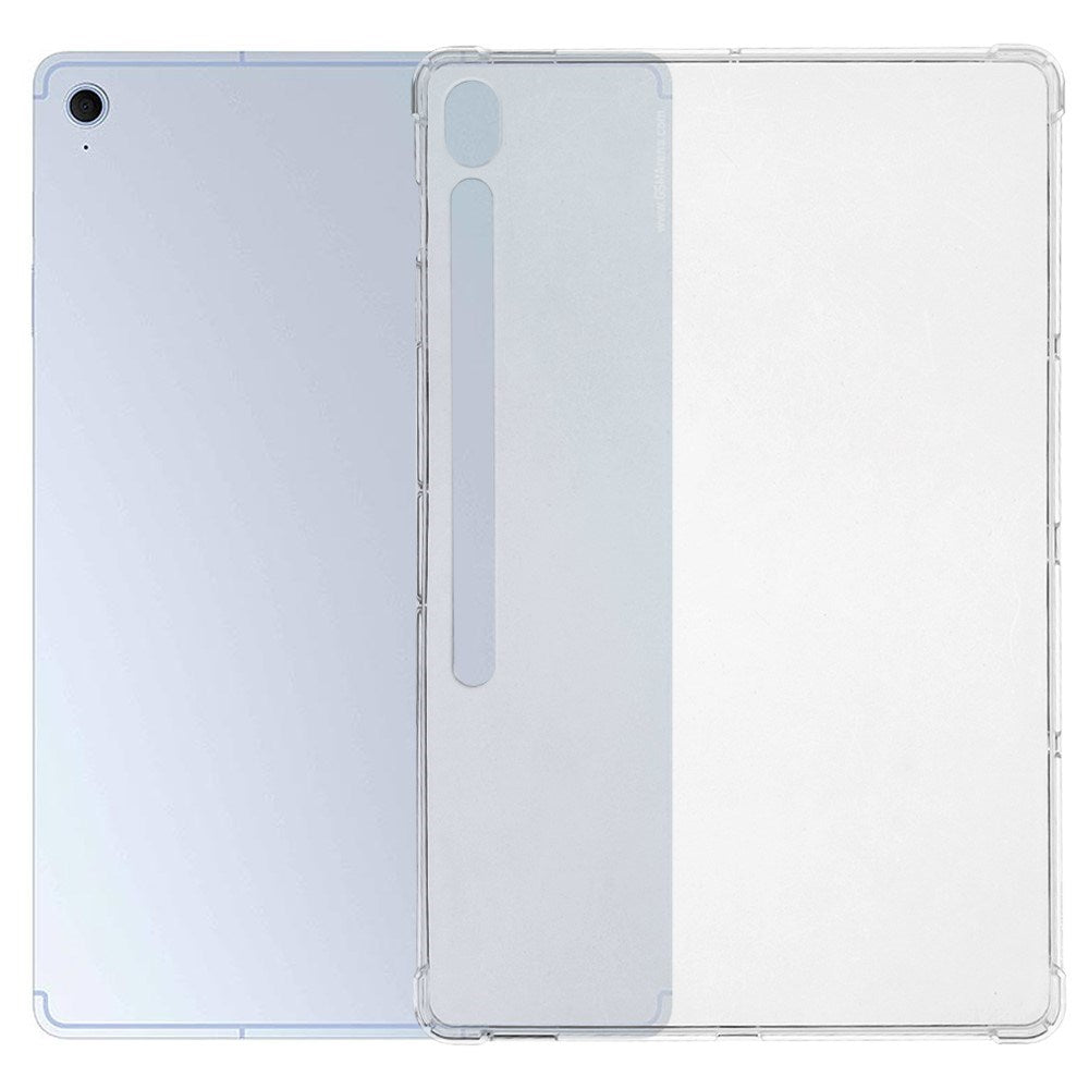 EIDERWOOD Samsung Galaxy Tab S10 FE+ (Plus) Flexibelt Plast Skal - Genomskinlig