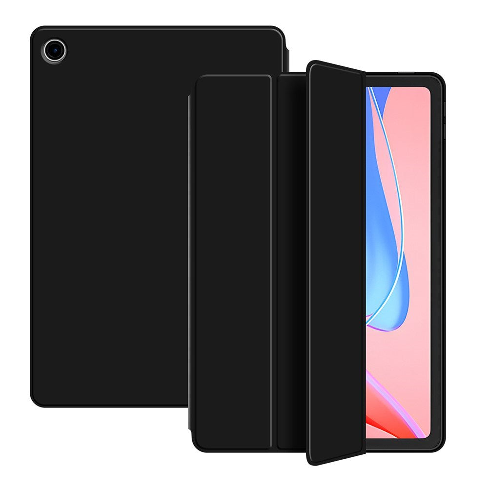 EIDERWOOD Lenovo Tab 10.1" Tri-Fold Fodral i Konstläder – Svart