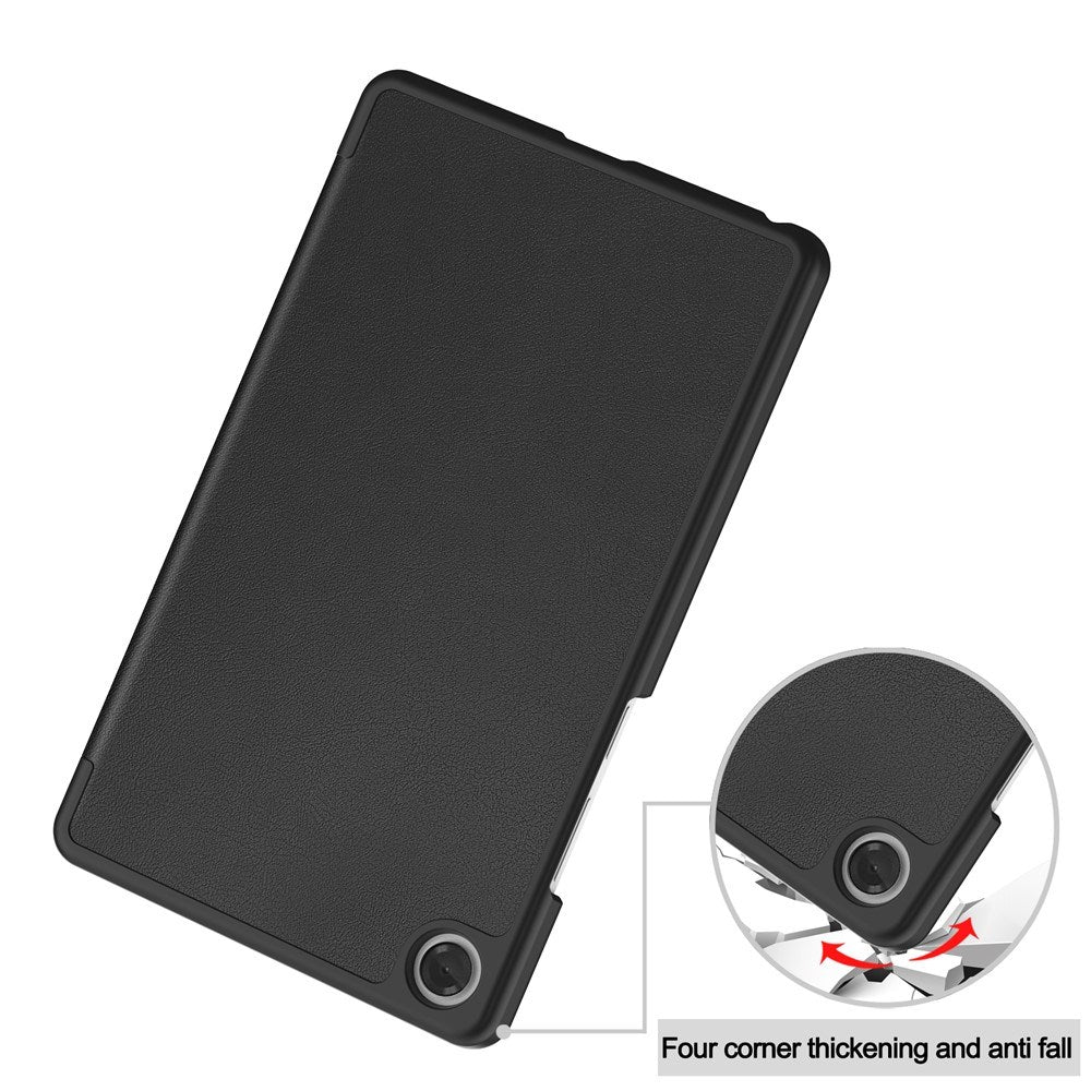Lenovo Tab One 8.7" EIDERWOOD Konstläder Fodral - Svart