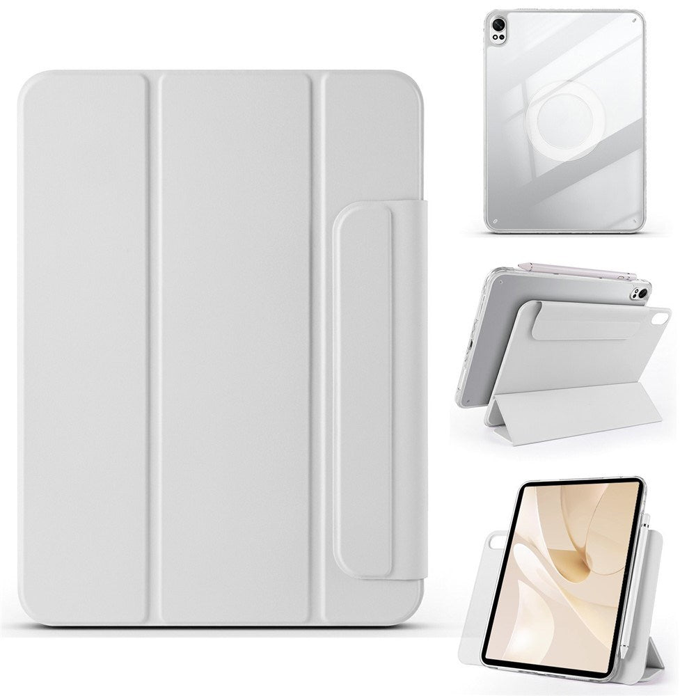 Huawei MatePad 12 X EIDERWOOD Magnetisk KonstLäder Fodral m. Stativfunktion - Grå