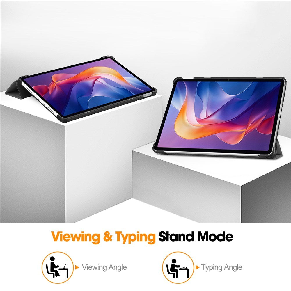 Xiaomi Redmi Pad 2 EIDERWOOD Konstläder Fodral - Grå