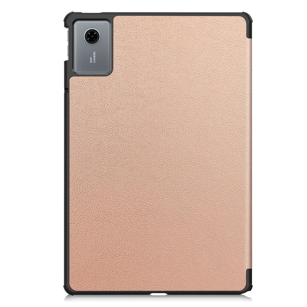 Lenovo Idea Tab 11 EIDERWOOD Konstläder Fodral - Rose Gold