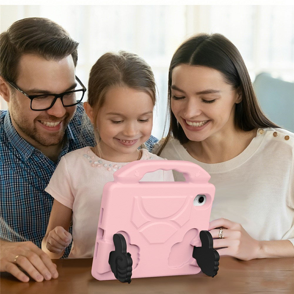 EIDERWOOD iPad Mini (2024 / 2021) Barn Skal m. Thumb Kickstand - Rosa