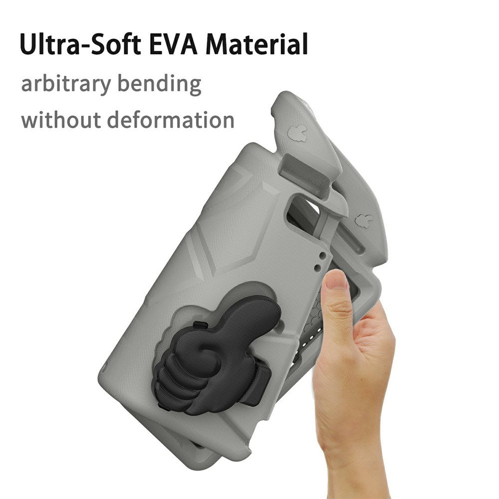 EIDERWOOD iPad 10.2" (2021 / 2020 / 2019) / Air (2019) Barn Skal m. Thumb Kickstand - Grå