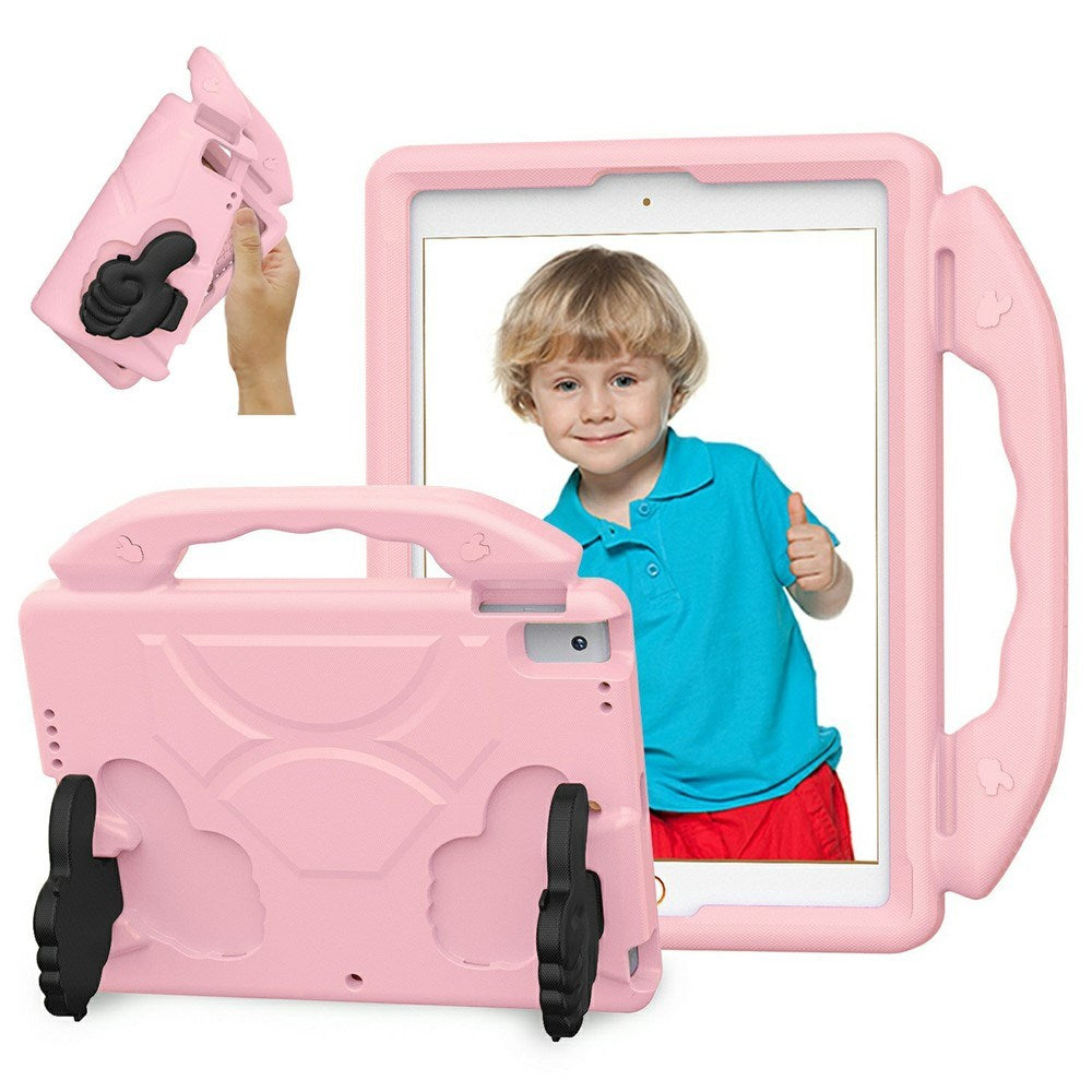 EIDERWOOD iPad 10.2" (2021 / 2020 / 2019) / Air (2019) Barn Skal m. Thumb Kickstand - Rosa