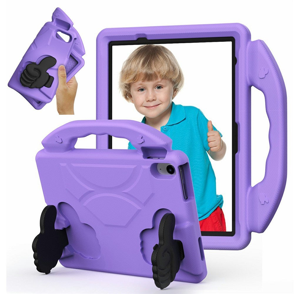 EIDERWOOD iPad Air 11" (2026 / 2025 / 2024) Barn Skal m. Thumb Kickstand - Lila