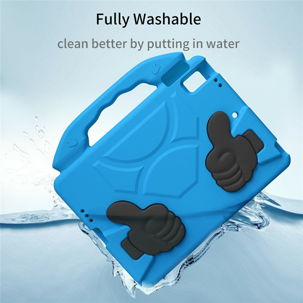 EIDERWOOD iPad 9.7" (2018 / 2017) / Air 2 / Air Barn Skal m. Thumb Kickstand - Blå