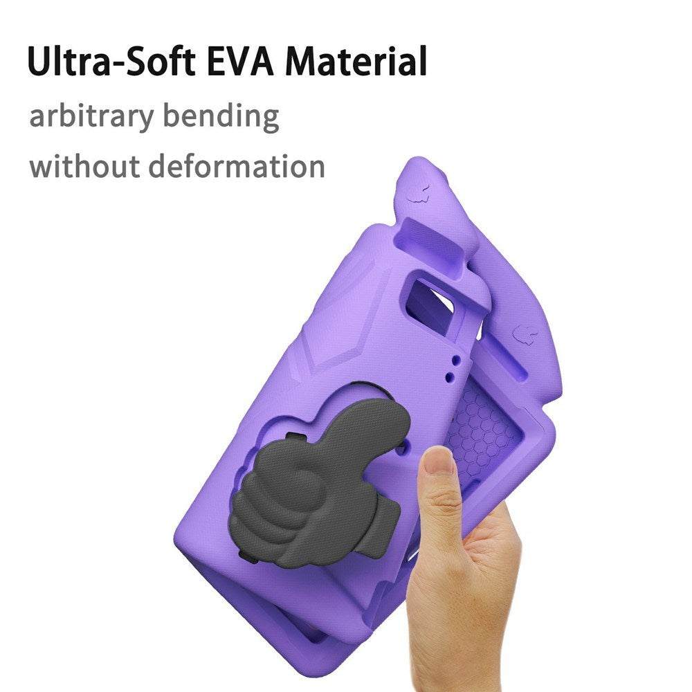 EIDERWOOD iPad 9.7" (2018 / 2017) / Air 2 / Air Barn Skal m. Thumb Kickstand - Lila