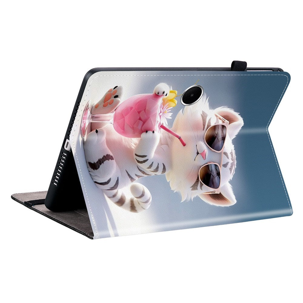 OnePlus Pad Lite EIDERWOOD Konstläder Fodral med Motiv - Katt