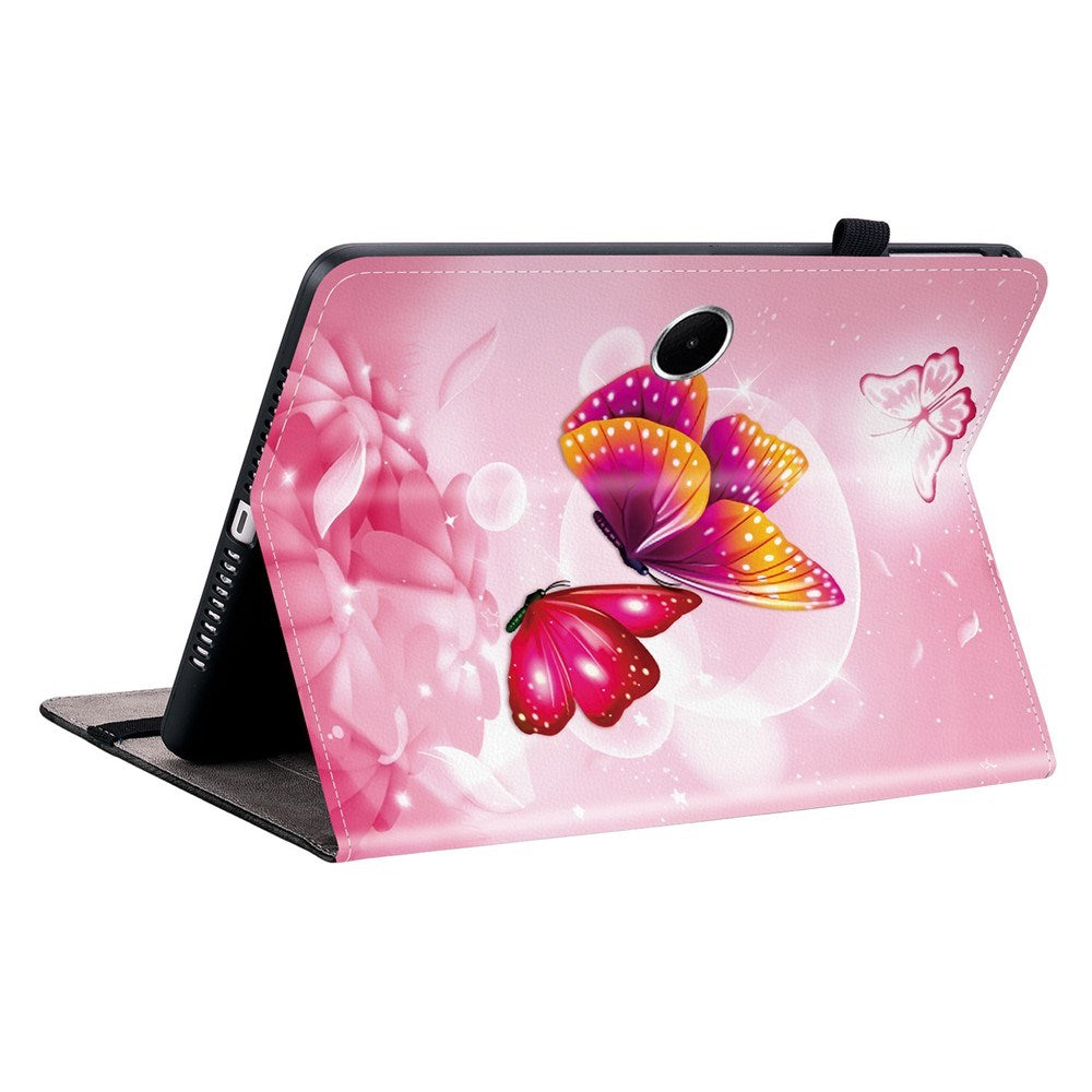 OnePlus Pad Lite EIDERWOOD Konstläder Fodral med Motiv - Rosa Fjärilar