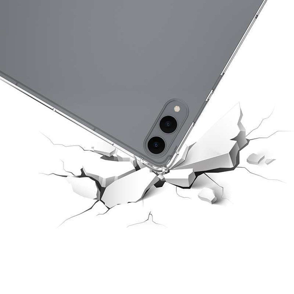 EIDERWOOD Samsung Galaxy Tab S11 Ultra Flexibelt Plast Skal - Genomskinlig