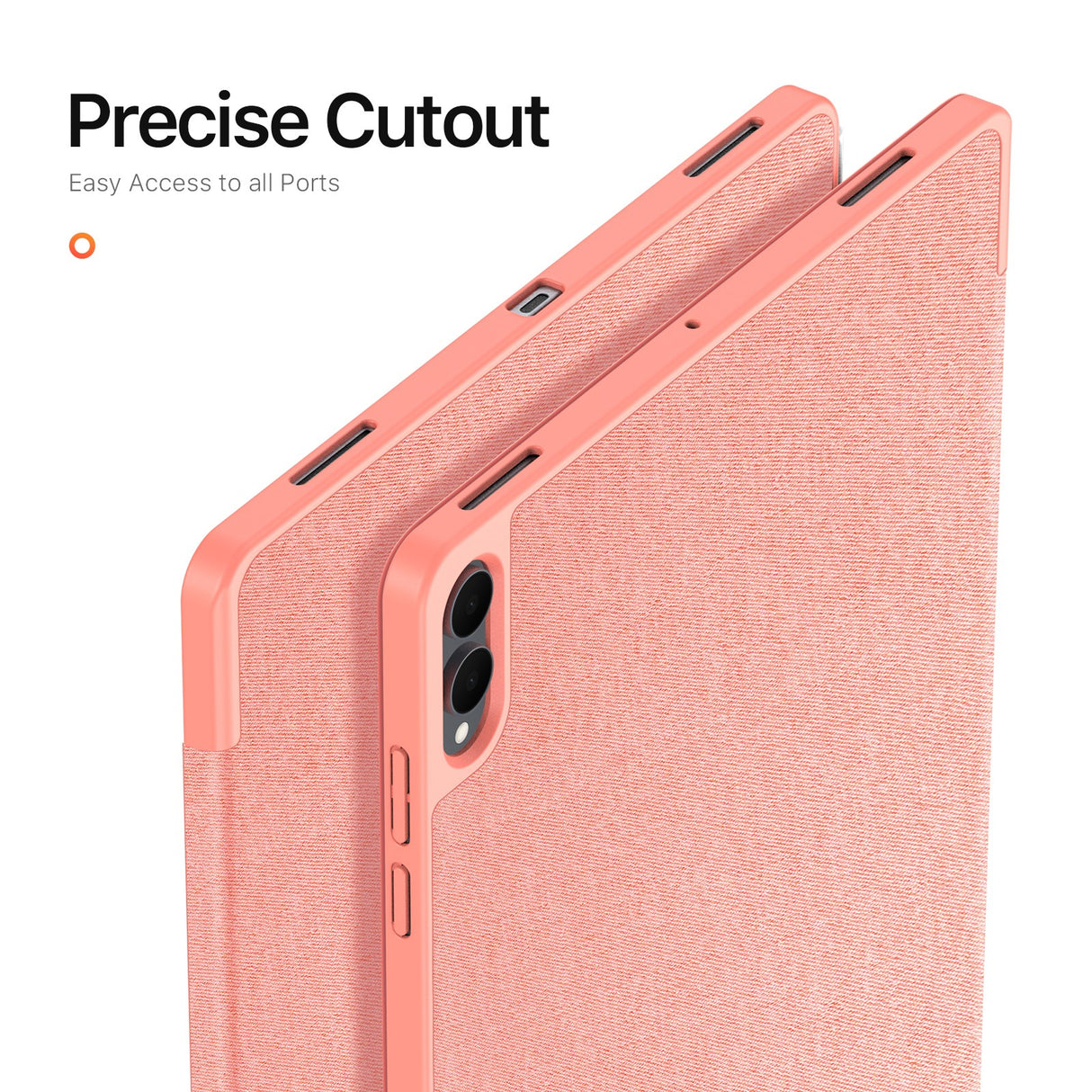 Samsung Galaxy Tab S11 Ultra DUX DUCIS DOMO Series Fodral med Pennhållare - Rosa