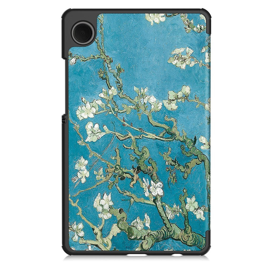 EIDERWOOD Samsung Galaxy Tab A11 Konstläder Fodral med Motiv - Blommor