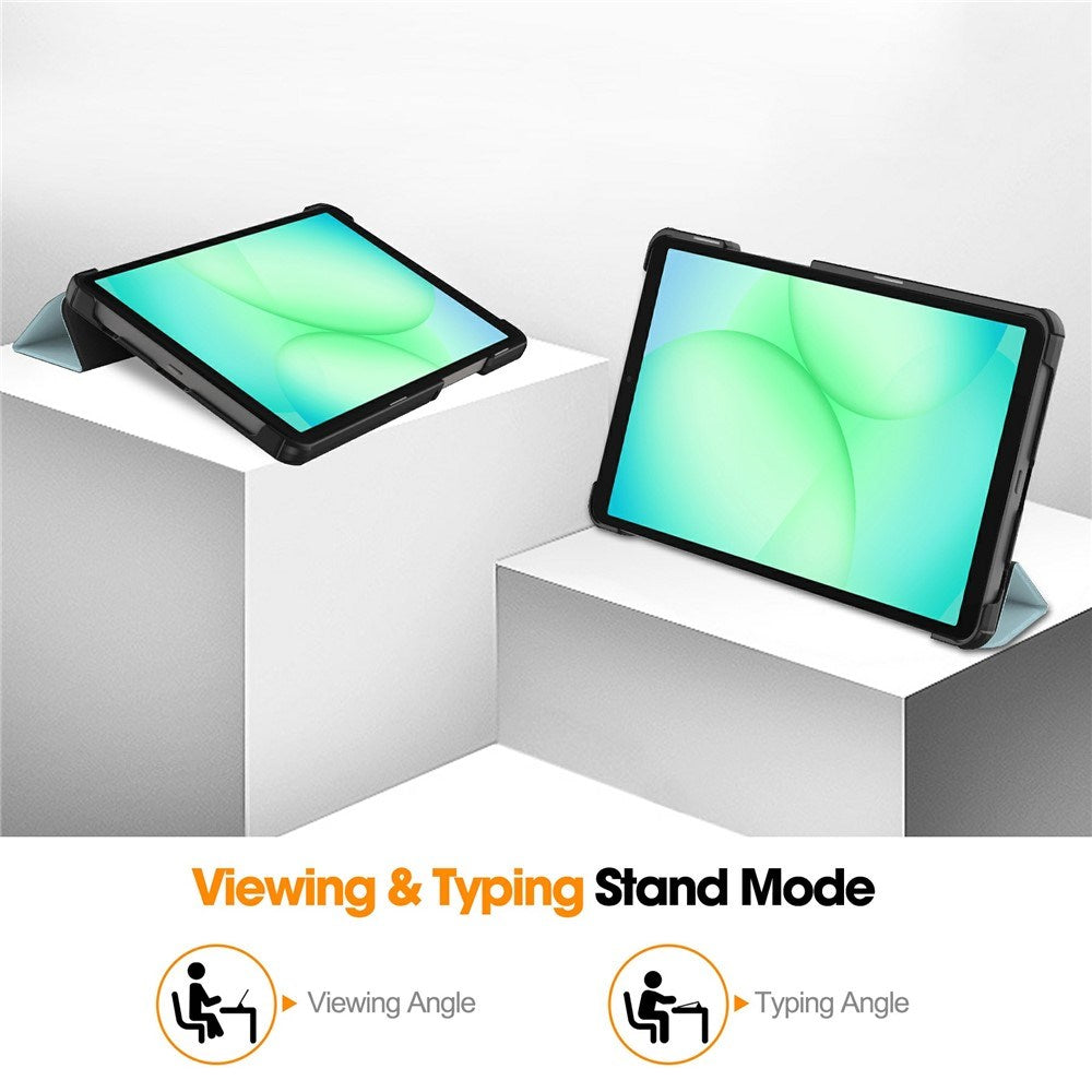 EIDERWOOD Samsung Galaxy Tab A11 Konstläder Fodral med Motiv - Enhörning