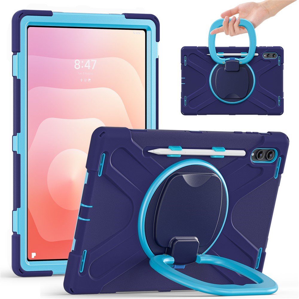 Samsung Galaxy Tab S12 Ultra / S11 Ultra EIDERWOOD Tåligt Skal m. Stativfunktion - Blå