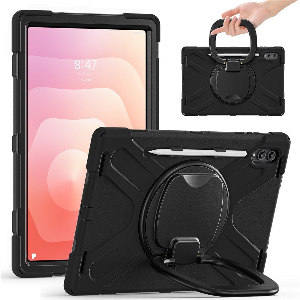 Samsung Galaxy Tab S12 Ultra / S11 Ultra EIDERWOOD Tåligt Skal m. Stativfunktion - Svart